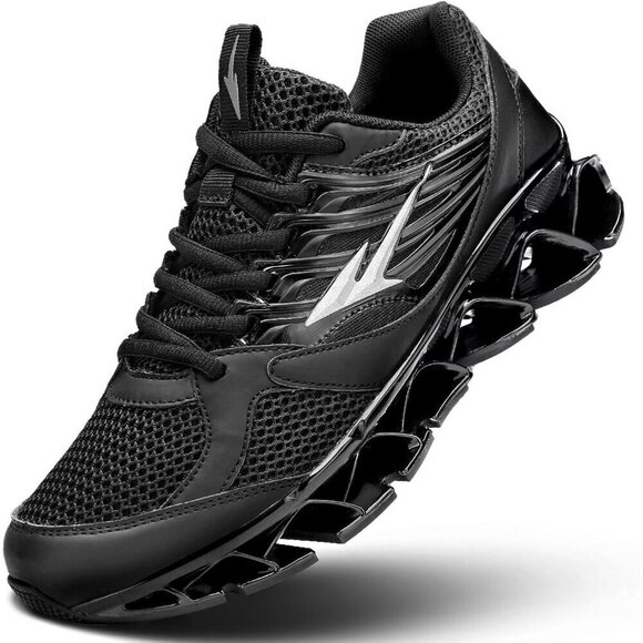 Other - Men's Running Shoes Mesh Runners Fashion Sport Blade Walking Sneakers All Black